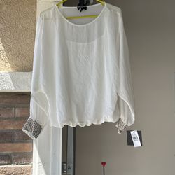 Ivory Color Blouse