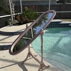 Rose Gold Vintage Mirror