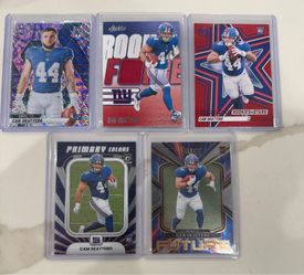 2025 Panini Cam Skattebo RC Insert Lot (5) Patch Foil Ready For Grading See Pic