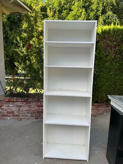 Room Essentials 5-Shelf Bookcase – White