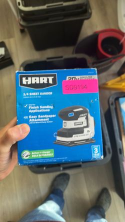 Hart sheet sander