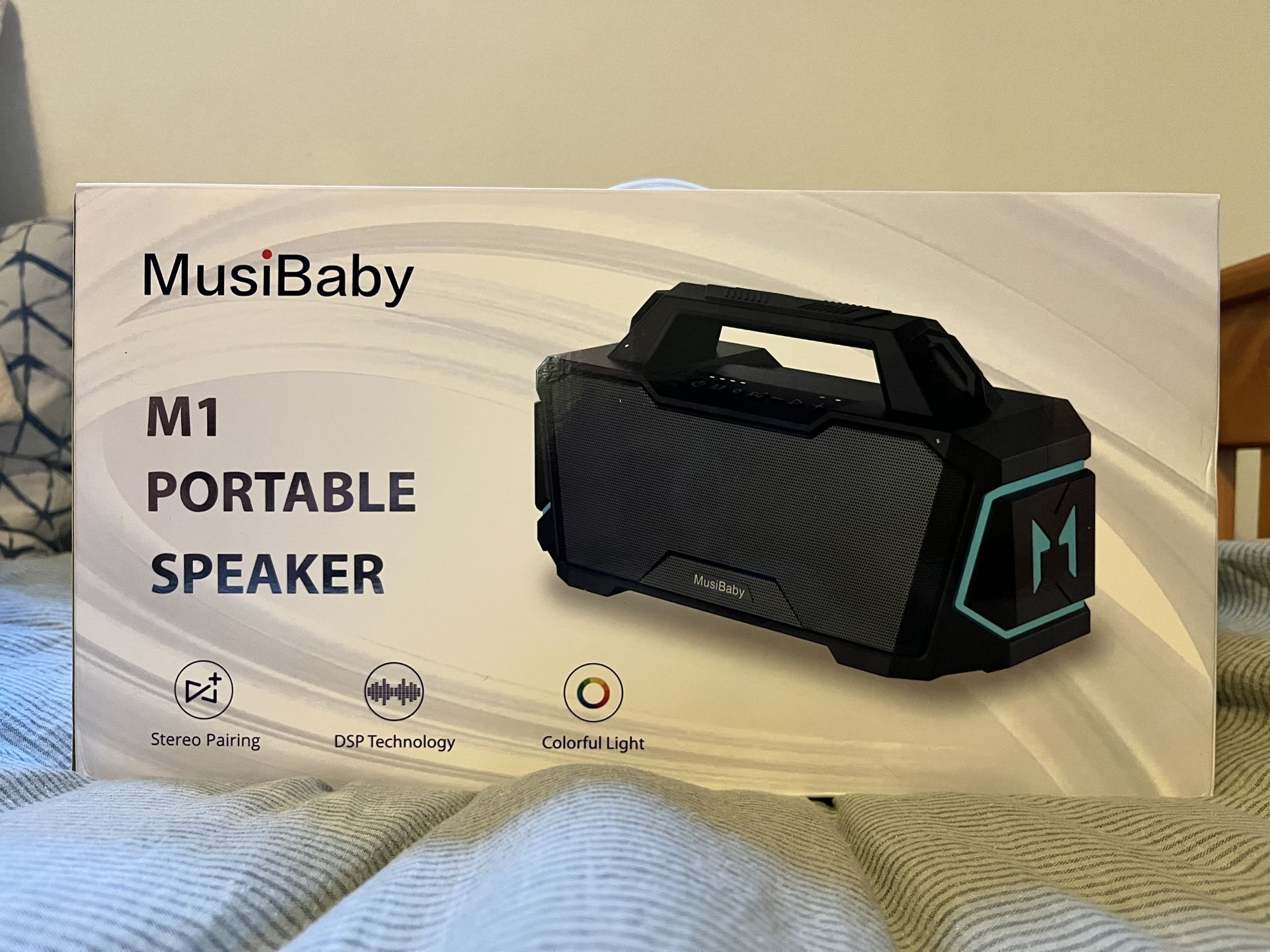 Musibaby Portable bluetooth speaker