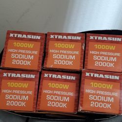 Xtrasun 1000 Watt Sodium 2000K Lightbulbs