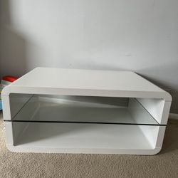 White Coffee table