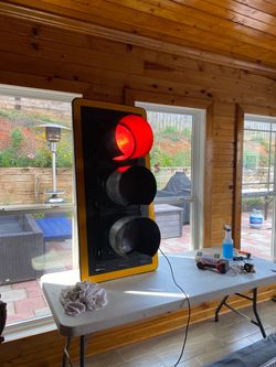 Custom working traffic light (12v)