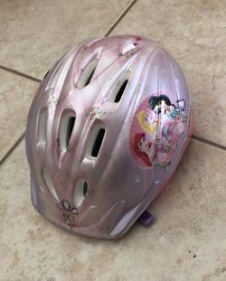 (NEW) Disney Princess Bike Helmet (Kids, Toddlers, Child). 