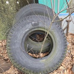 2 new retreaded tires 
