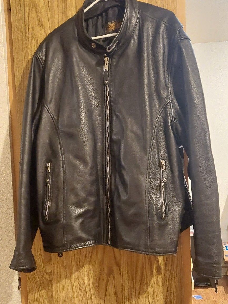 Motorcycle Leather Jacket