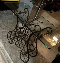 Heavy Sturdy Wine Glass Table