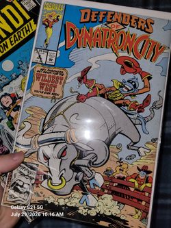 Two vintage comic books