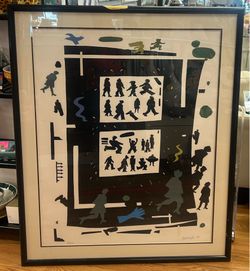 Bill Schiffer signed & numbered Serigraph 41x49