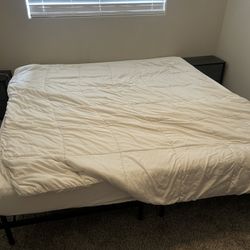 King Bed With Bed frame 