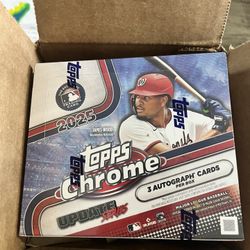 2025 Topps Chrome Update Baseball Jumbo