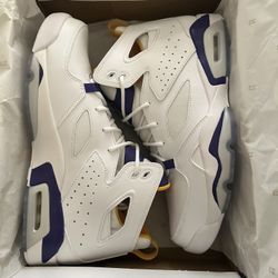 Size 11.5 DC7329-105 Jordan Flight Club ‘91  LA Lakers