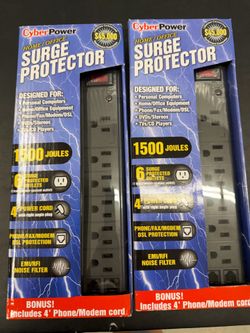 CyberPower Surge Protector Home Office Computer