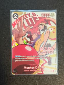 Round 1 x One Piece Monkey D Luffy