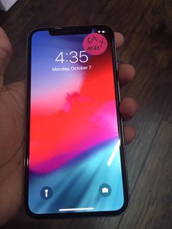 iPhone X 64GB AT&T Excellent Condition With Free Charger