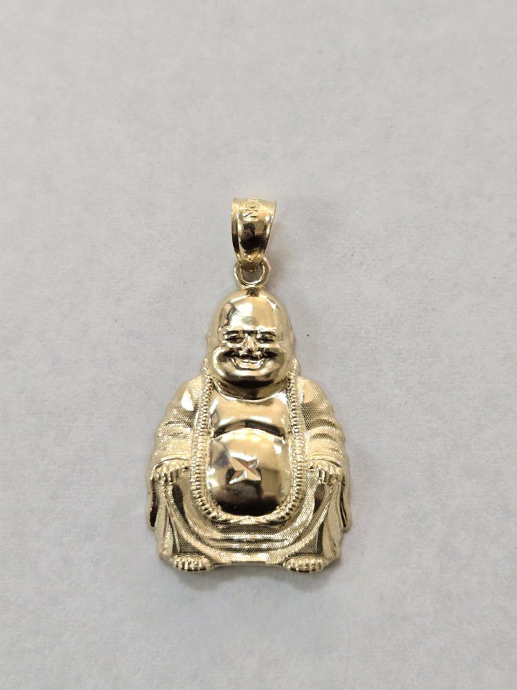 10kt Gold Buddha Charm
