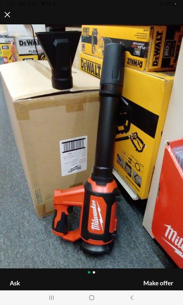 MILWAUKEE M12 COMPACT SPOT BLOWER
TOOL ONLY