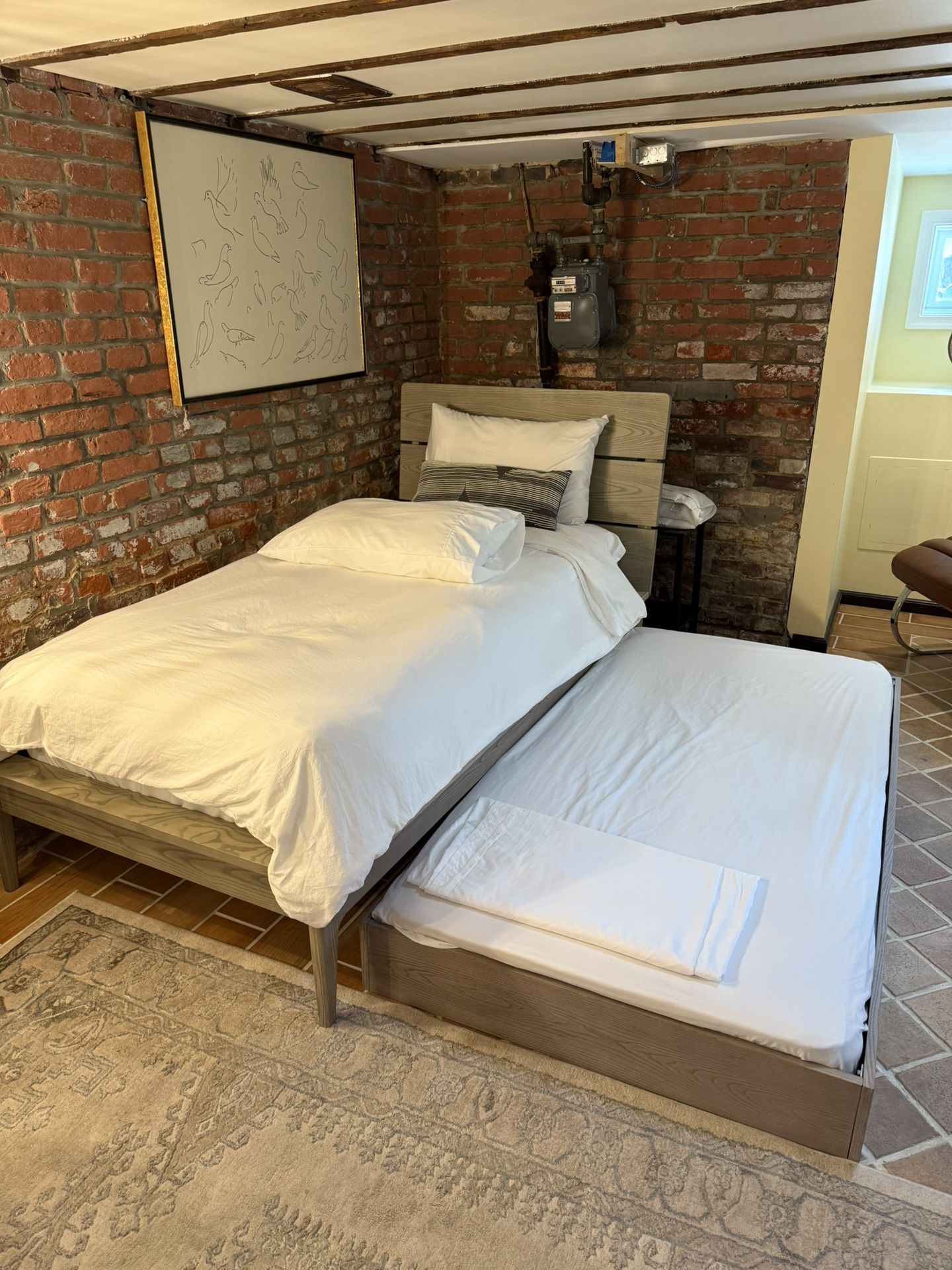 Twin Bed With Trundle