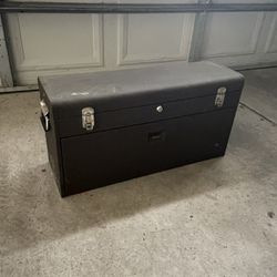 Kennedy Tool Box With Various Tools 