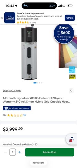 Hot water heater