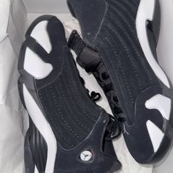 Jordan 14 Retro White/black
