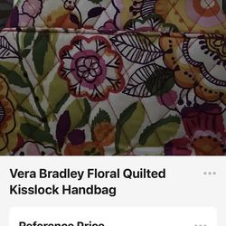 Vera Bradley floral mini purse