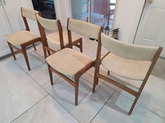 Mid Century Danish Dining Room Chairs