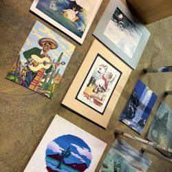 Antique Painting Art