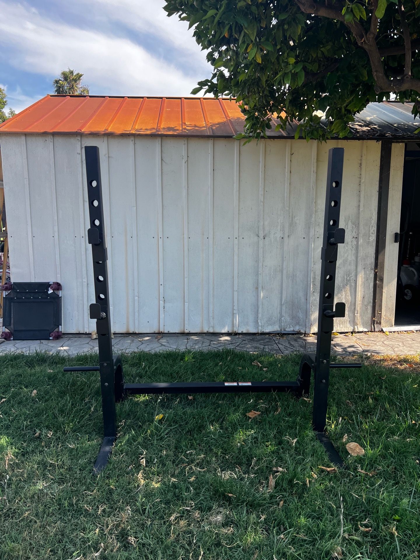 adjustable squat rack