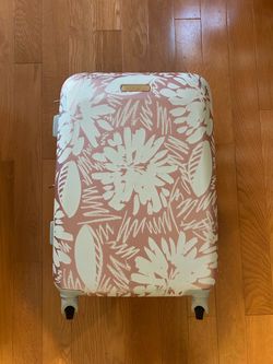 American Tourister Cary-On 21” Suitcase Rose Gold Expandable Spinner