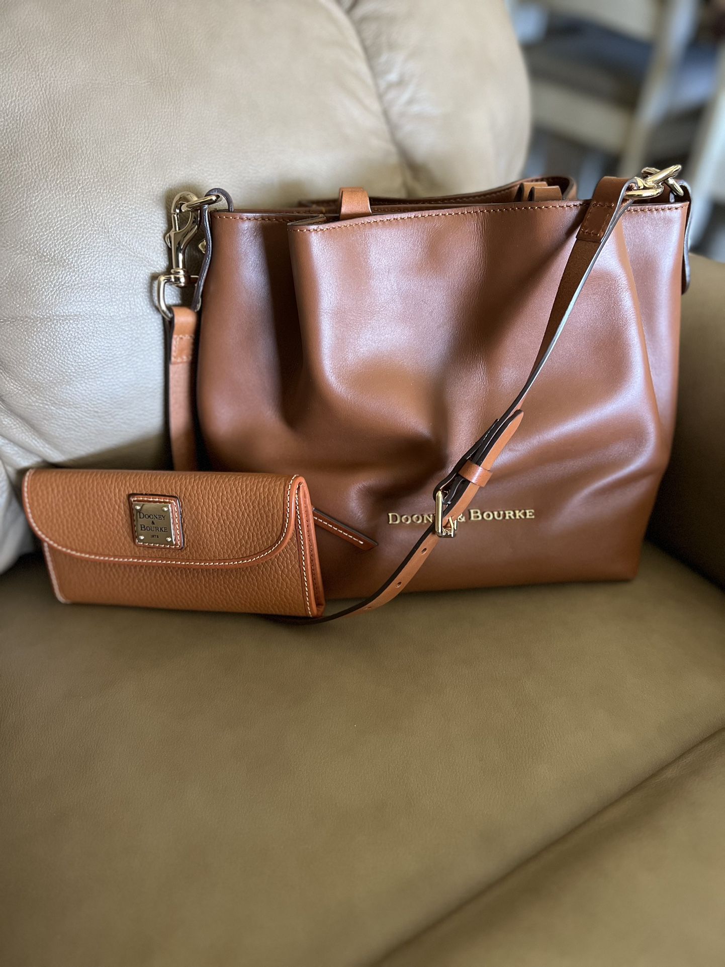 Brand New Dooney Bourke Bag And Matching Wallet.