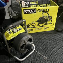 Ryobi One 18V Hybrid Drain Augerkit With 50 Feet