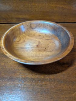 Ozark Walnutware Solid Walnut Wooden Bowl