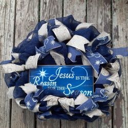 Christian Christmas Wreath