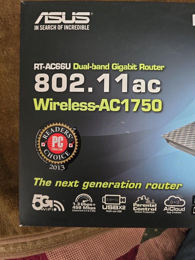 Asus RT-AC66U Dual Band Wireless Router