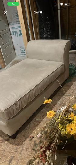 Cream Chaise