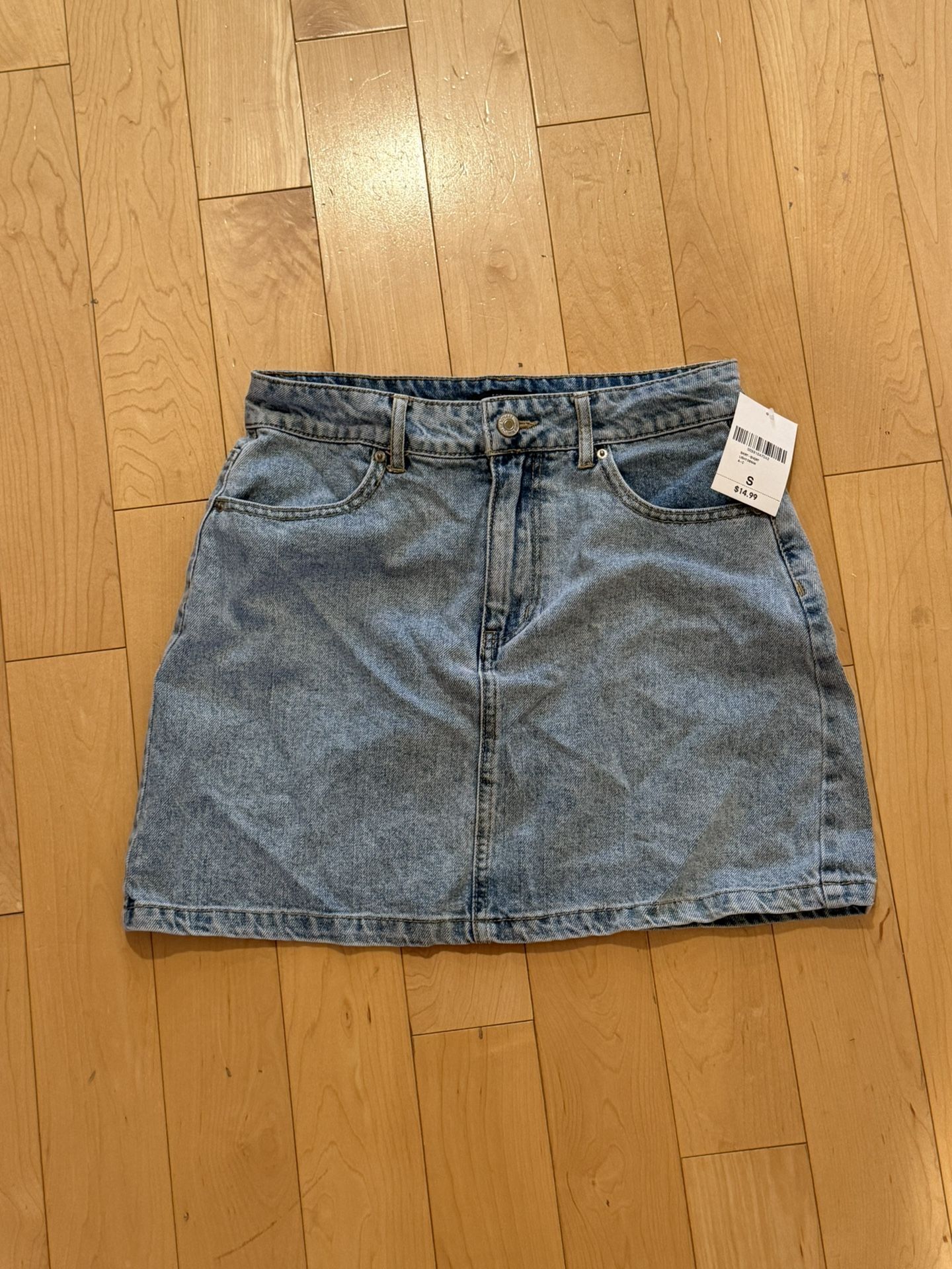 Brand New Forever 21 Denim Mini Skirt
