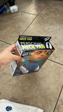 Personal Neck Fan Recargable USB-C | 3 Velocidades | Ultra Silencioso