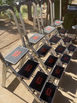 Little Giant Foldable Stairs With Wheels