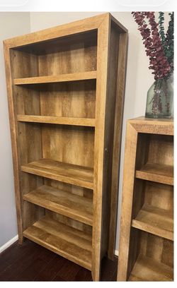 Matching Set Of Two Book Shelves & Cabinet