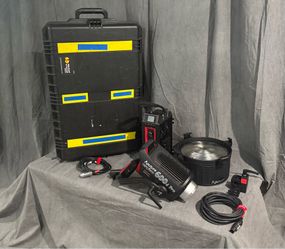 Aputure LS 600d Pro with F10 Fresnel & Custom Pelican Storm Case