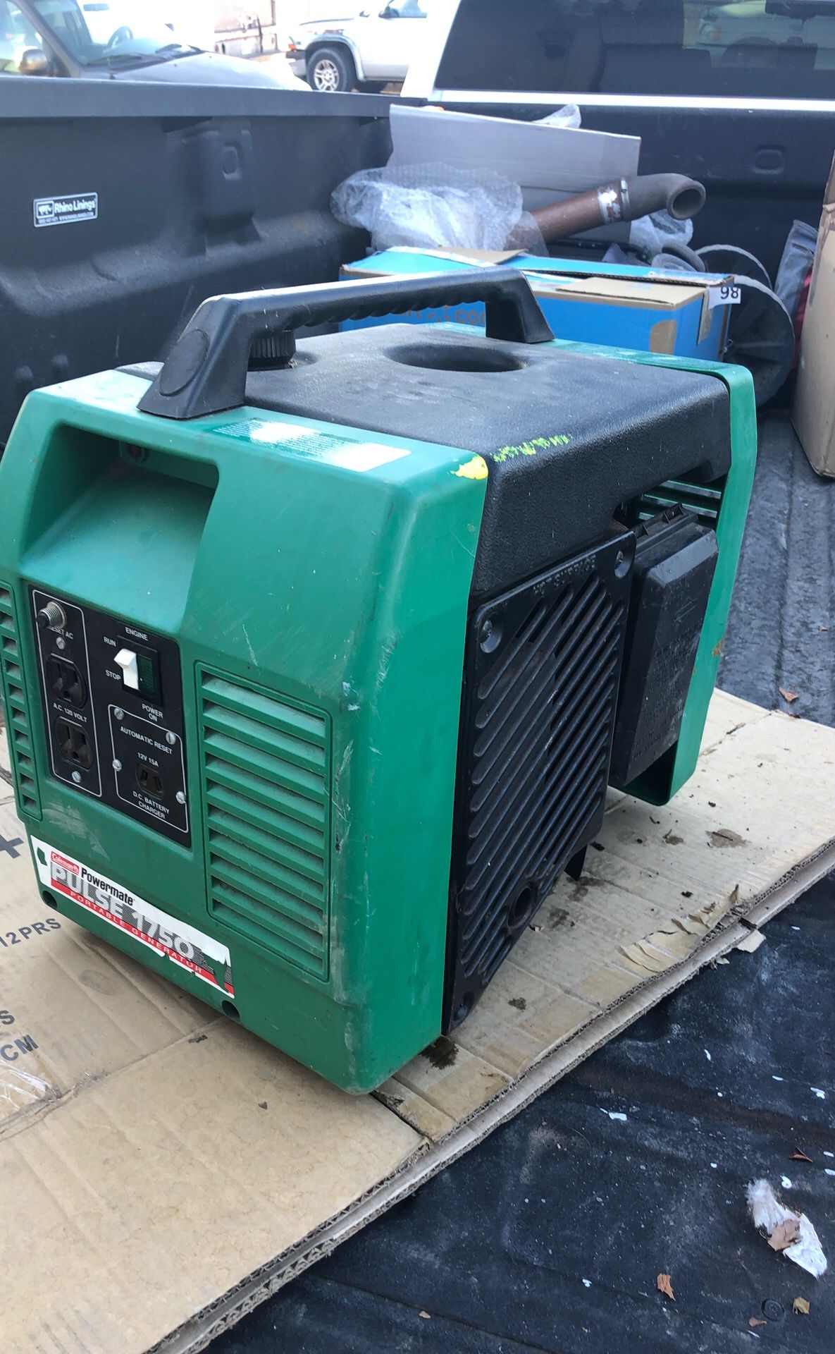 Coleman PowerMate Pulse 1750 Generator for Sale in Calexico, CA OfferUp