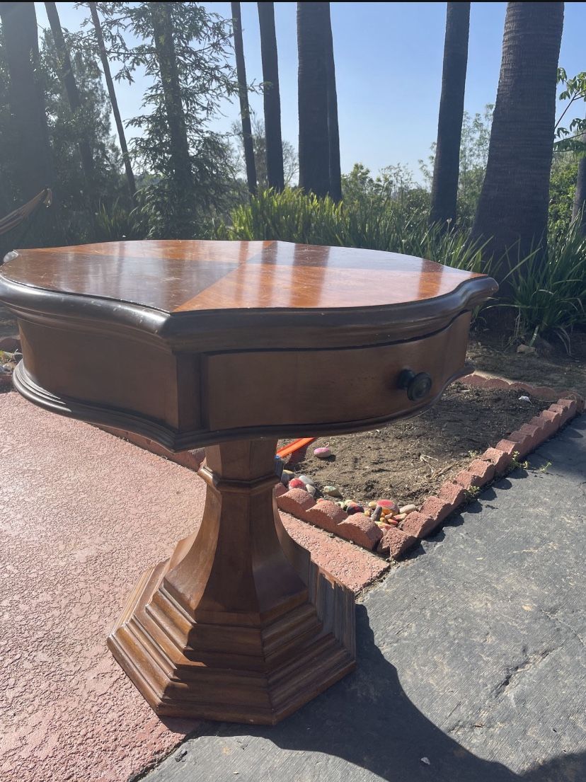 Beautiful Antique Wood Desk 