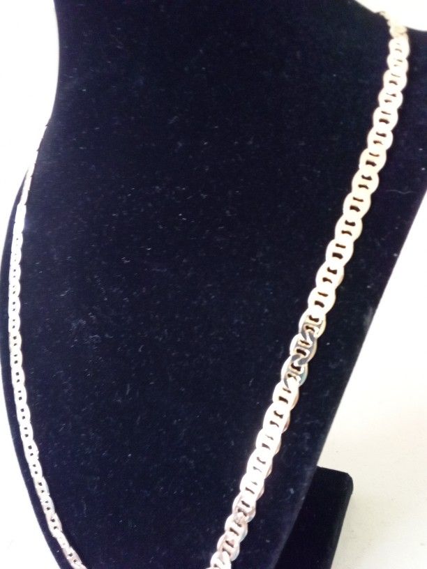 Gold 18k Plated Mariner Necklace Chain