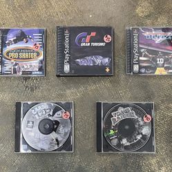PS1 Games (Prices in Pictures)