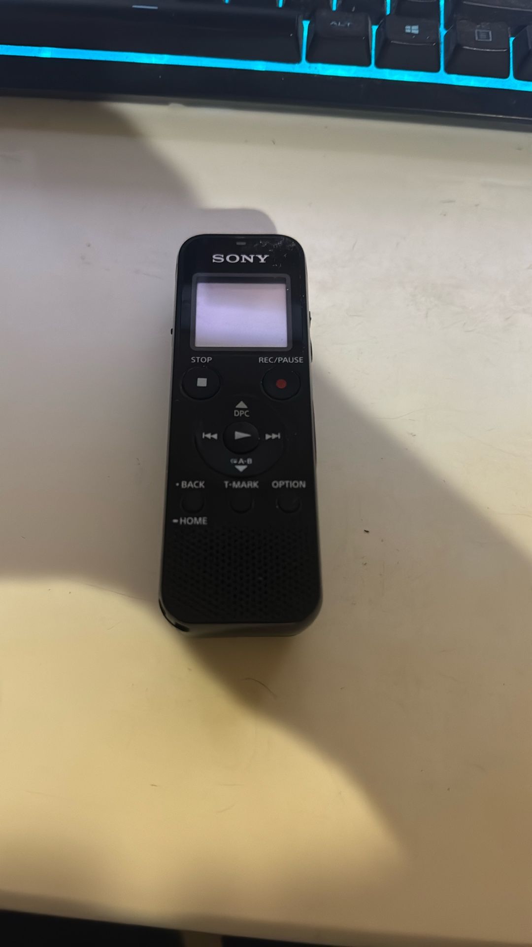 Sony ICD-PX470 Stereo Digital Voice Recorder with Built-in USB Voice Recorder, Black