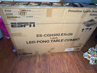 Ping pong table