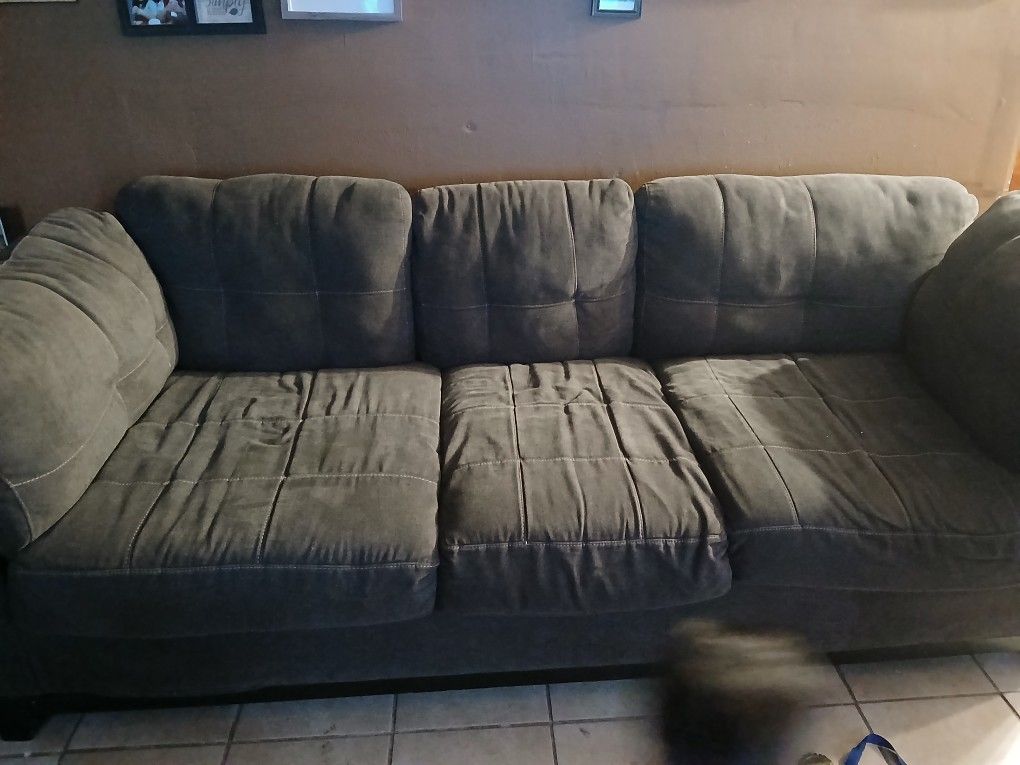 couch and side tables 